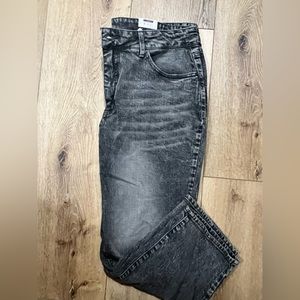 Time and Tru Acid Wash Grey Denim Jeans